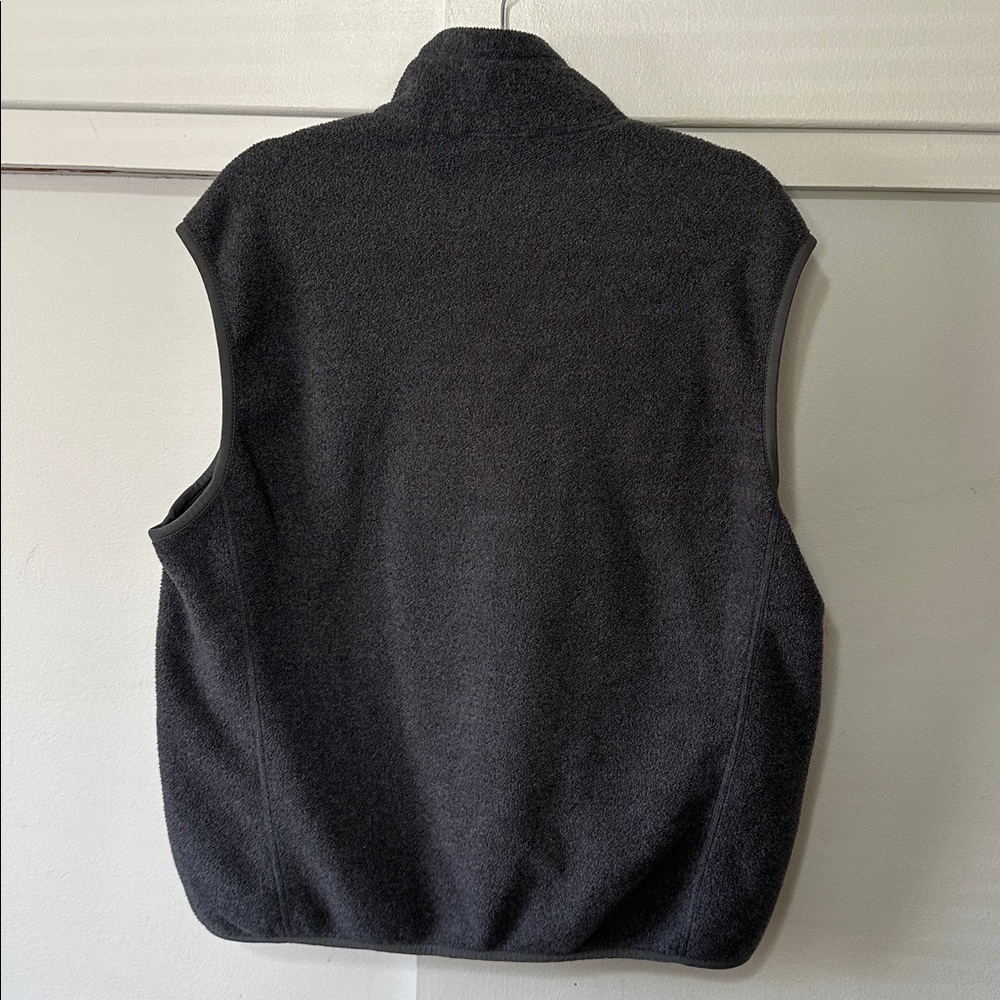 Patagonia Synchilla Fleece Vest Men’s Large Gray Full Zip EUC - Picture 3 of 5